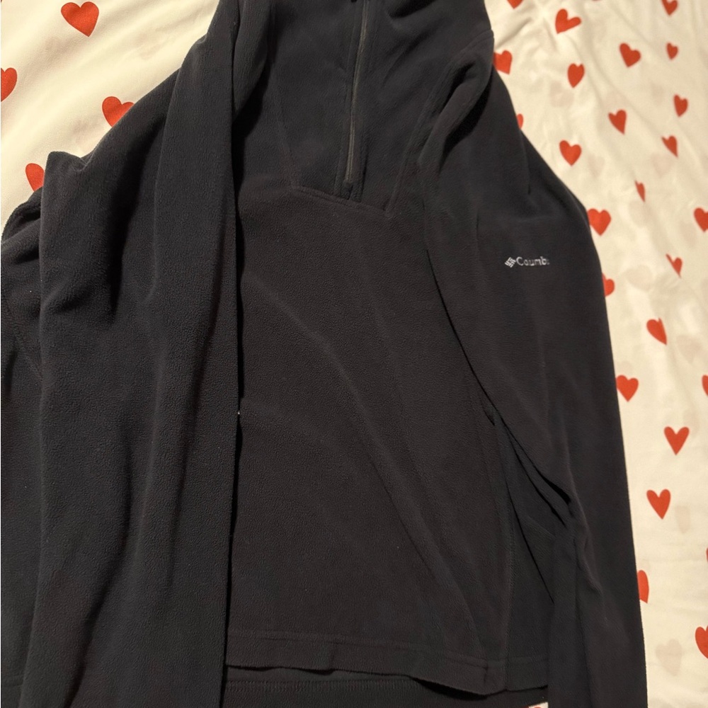 Columbia Black Fleece Jacket woman’s xl